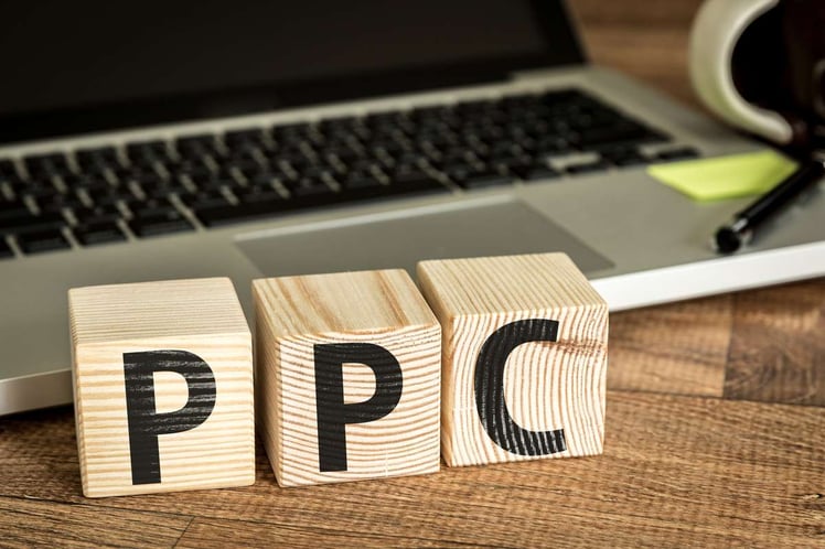 PPC written on a wooden cubes (R) (S)
